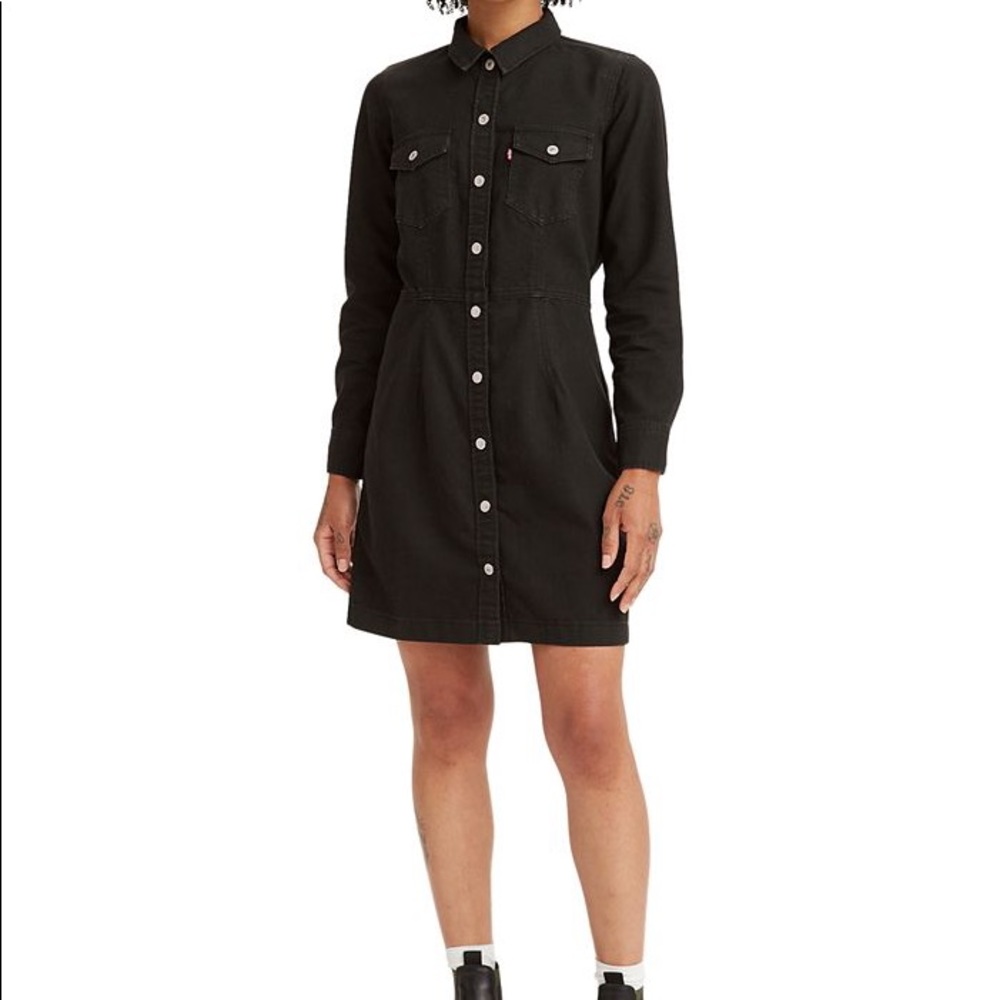 Levi new with tags, Ellie Denim Button-Front Dress
